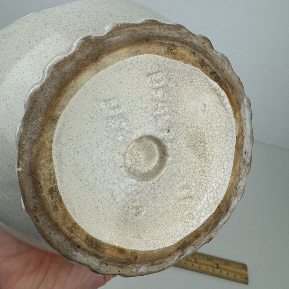 Vtg Pfaltzgraff Pitcher Speckled Cream Off White Cottage Farmhouse Colonial - Picture 12 of 17